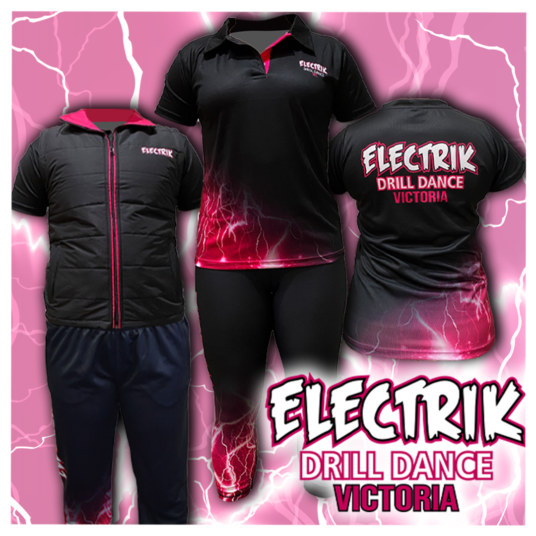 FLYHISPORTS's tweet photo. Electrik Drill Dance
fully customized
uniform &amp; merchandise

contact us at
email: info@flyhisports.com.au
for your team / club / school unique design fully customized merchandise &amp; uniforms https://t.co/NNAKZLk68p