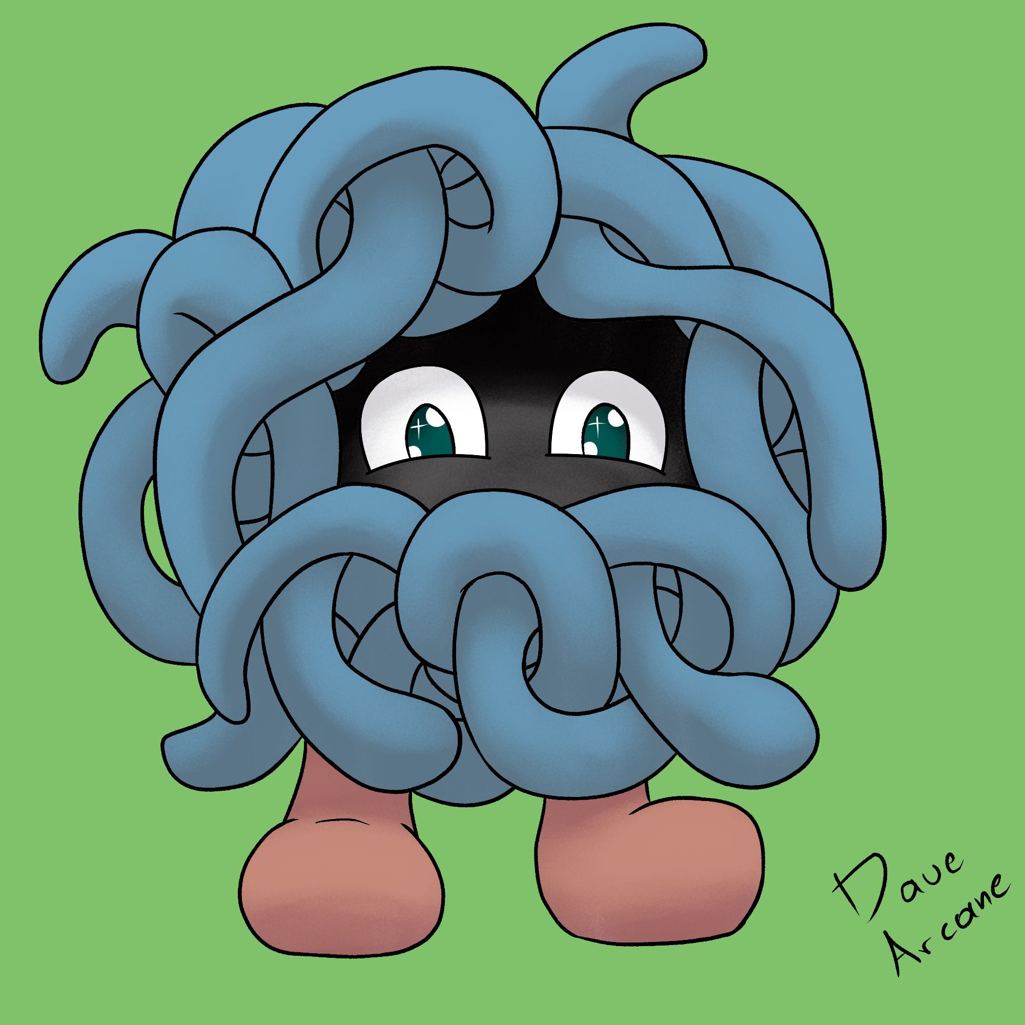 Dave Drawing 1 Pokemon Each Day Day 114 Of Drawing One Pokemon Per Day Top 10 Twisted Pokemon Follow Me To See The Upcoming Pokemon Drawings Pokemon Pokemonart Drawing Tangela