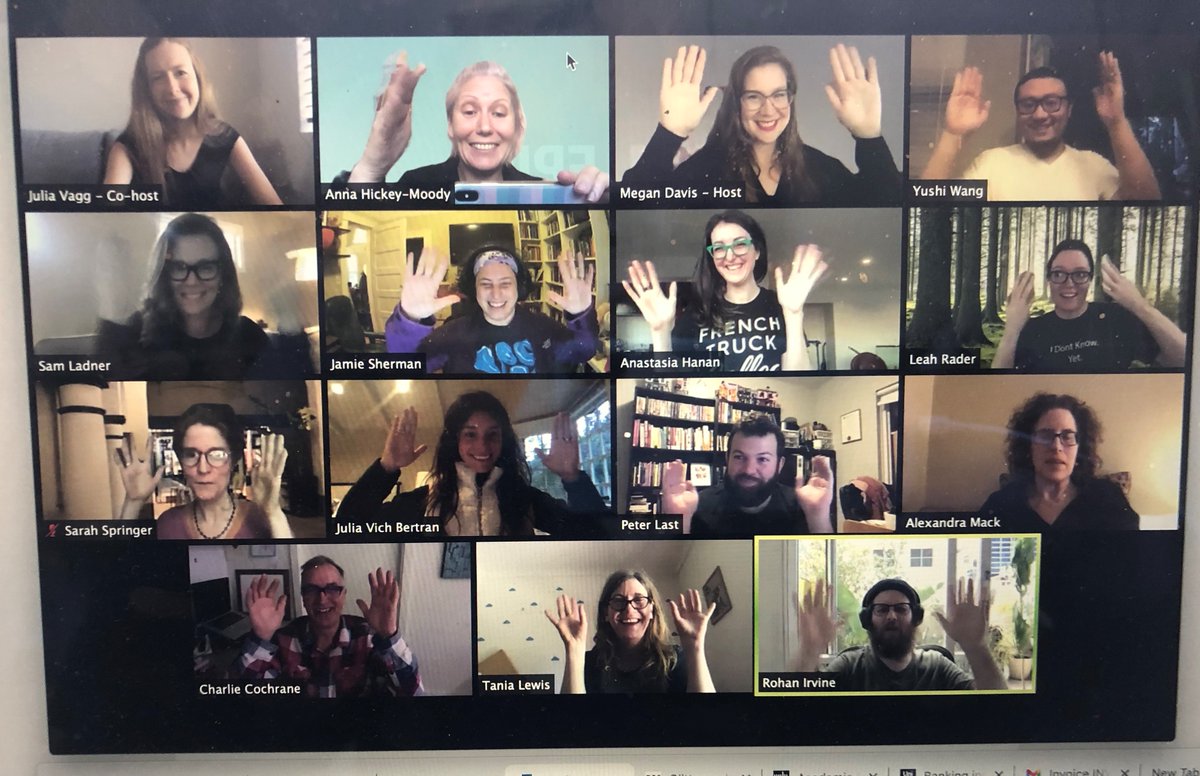 DigitalEthno's tweet image. Parkes &amp;amp; Geelong Mingle happening now #epicconference #epic2020 @ResearchRMIT @epicpeople_org