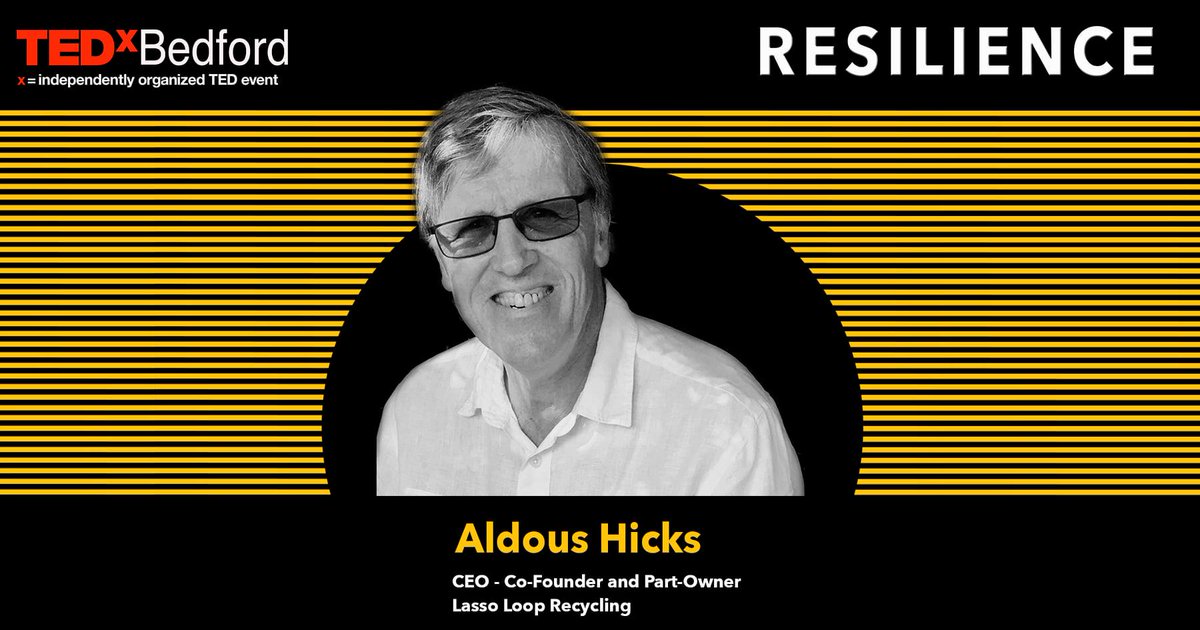 lassoloop's tweet photo. Save the date! On Friday 6 November, Lasso’s co-founder and CEO Aldous Hicks will join @TEDxBedford to explore the theme Resilience.
Sign-up for the livestream here: https://t.co/pfde3D84Xb
#tedx #lassoloop #recycling #circulareconomy #closedloop #sustainability https://t.co/AtAyeGnfqQ