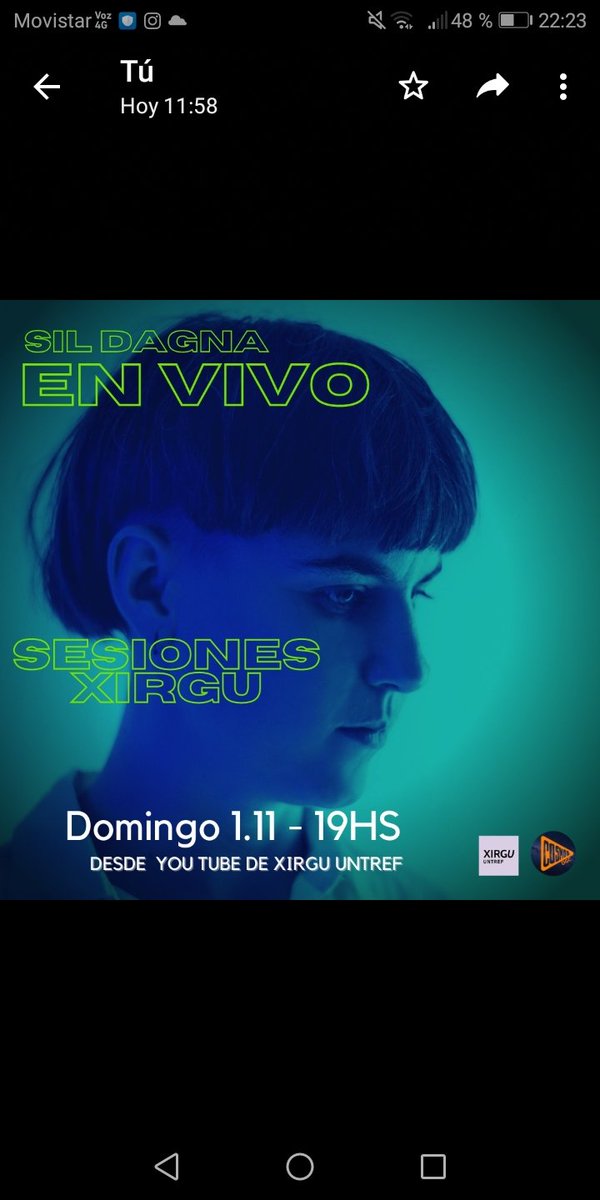 🔥Este domingo estaré cantando mis canciones en las hermosas sesiones <a href="/Xirgu_Untref/">Xirgu Untref</a> gracias x la invitación, gracias <a href="/CosmosDgc/">Cosmos DGC-(Desarrollo y Gestión Cultural)</a> x acompañar 🍷🍷🍷🍷♥️♥️♥️♥️♥️♥️♥️