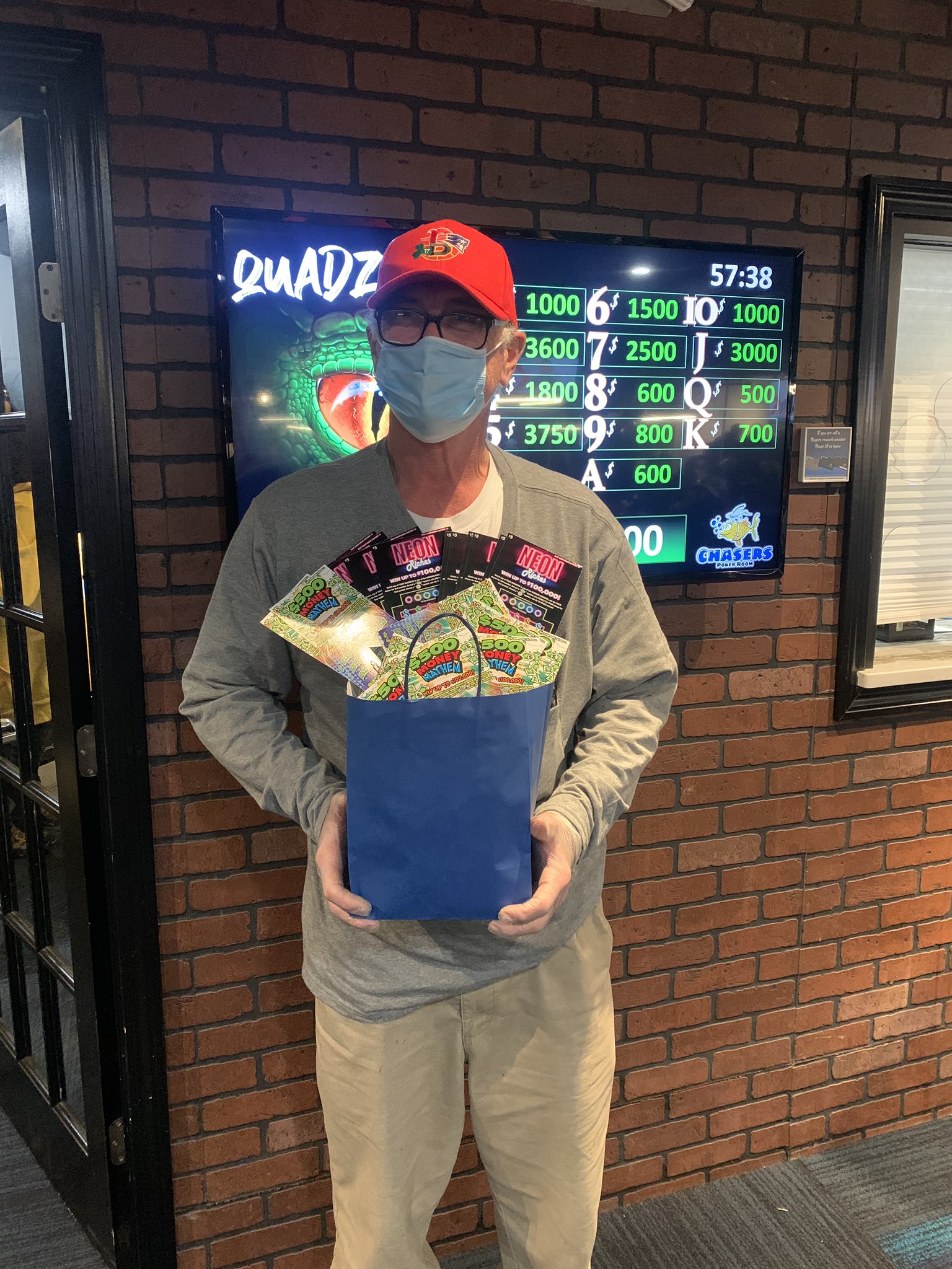 Chasers Poker Room We Had Some Fun Raffle Winners