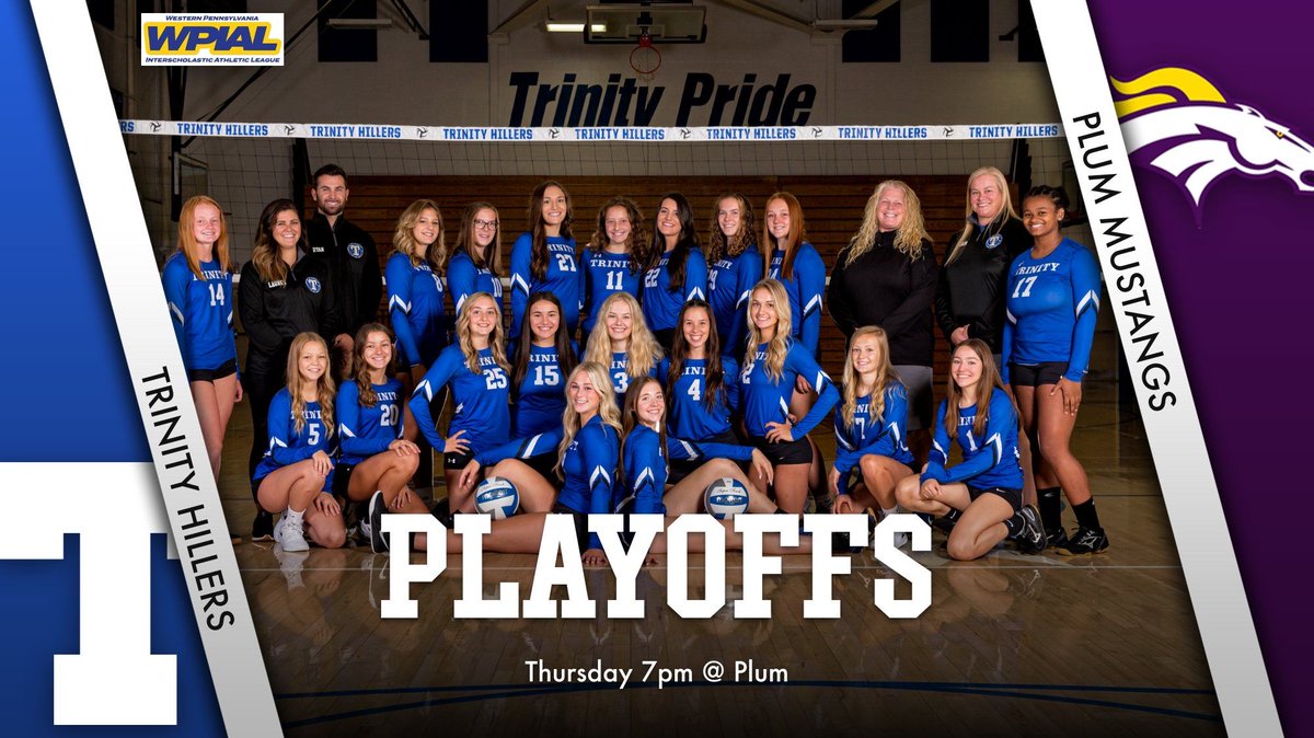 Volleyball playoff tickets at Plum will be on sale Wed and Thurs 7-2pm at the High School Main Office. Only 50 available, $7 each.