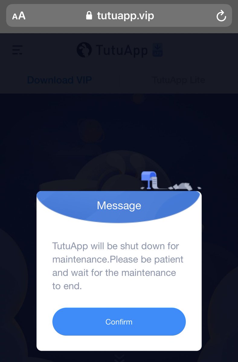 gio_2689's tweet photo. @TutuApp_vip how can i solve this? https://t.co/HxYNQ3a0mu