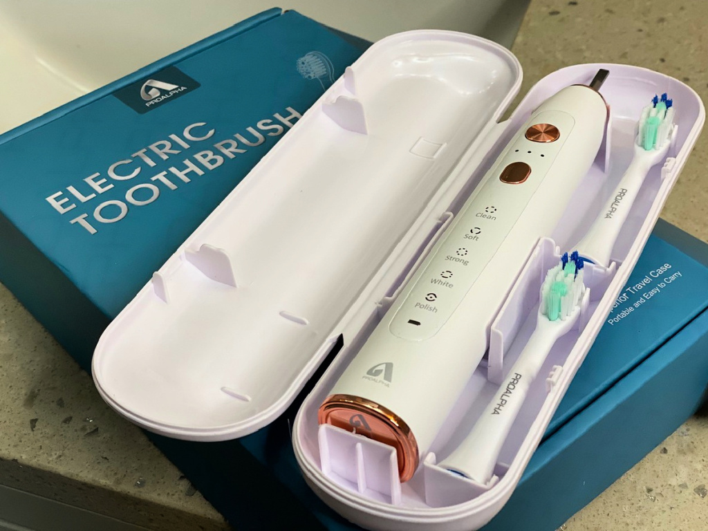 PROALPHA Sonic Electric Toothbrush $39.99 –3 color options!
💥Clip the $20 off digital coupon
Final cost $19.99 shipped!✨
✅It features 5 modes
✅2-minute smart timer
✅IPX7 waterproof
✅long-lasting rechargeable battery
Link:
amazon.com/dp/B07TYJQKLZ/…
#coupon #electrictoothbrush