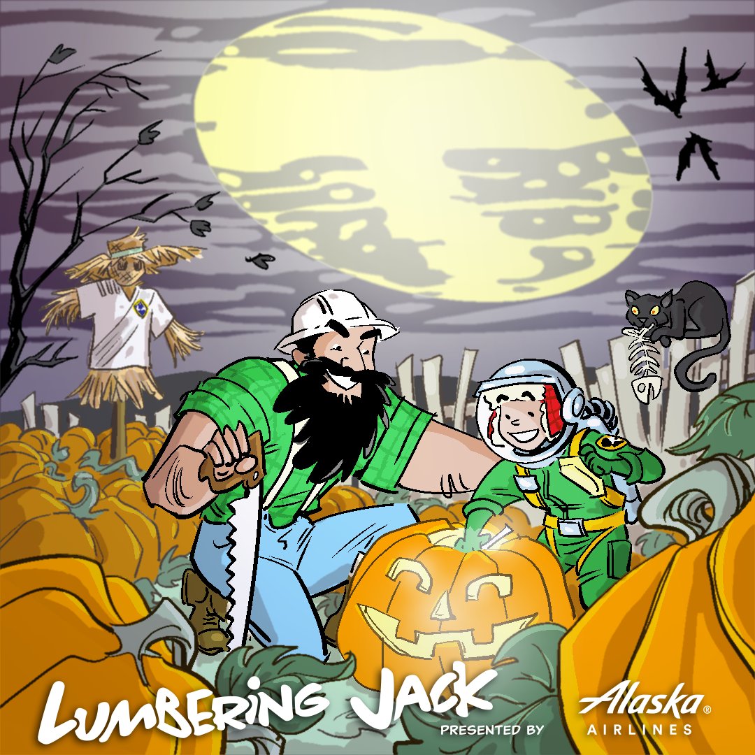 It's pumpkin carving season.🎃🪚

RT this for a chance to win a Timbers kit and 10k <a href="/AlaskaAir/">Alaska Airlines</a> miles. #PORvLA #RCTID