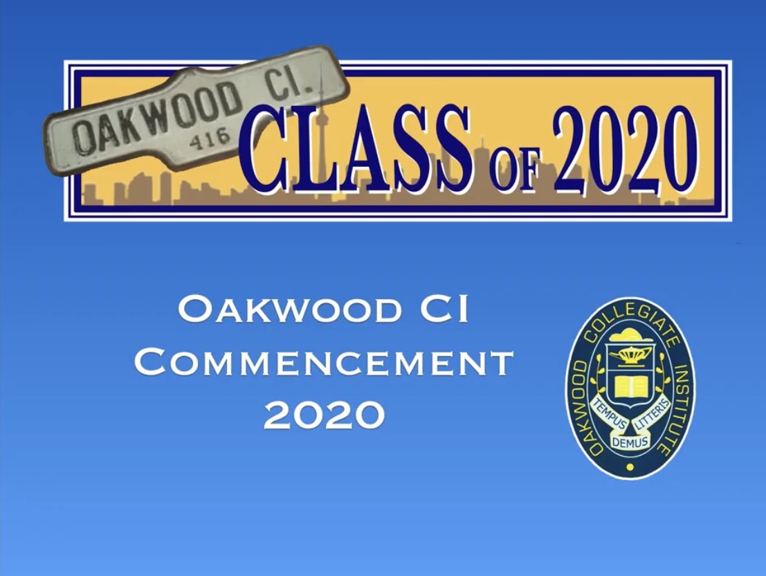 mabdelmassih's tweet photo. Congratulations ⁦@TDSB_Oakwood⁩ graduates and award winners. It was so nice celebrating your successes together, virtually. Congrats also to the amazing OCI staff for all their hard work in putting this together! #MyOakwood #MonÉcoleOakwood https://t.co/kNnGonAZat