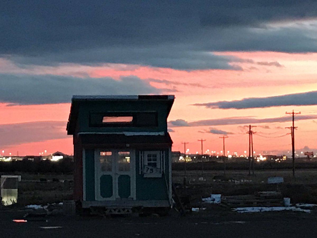 PaulyHughes's tweet photo. @cbcasithappens

Microhomes for the homeless. Built for under $500. Fully insulated with smoke detectors. 108sf. 

#cdnpoli @justintrudeau @homes1st https://t.co/hwLRz1jaAj