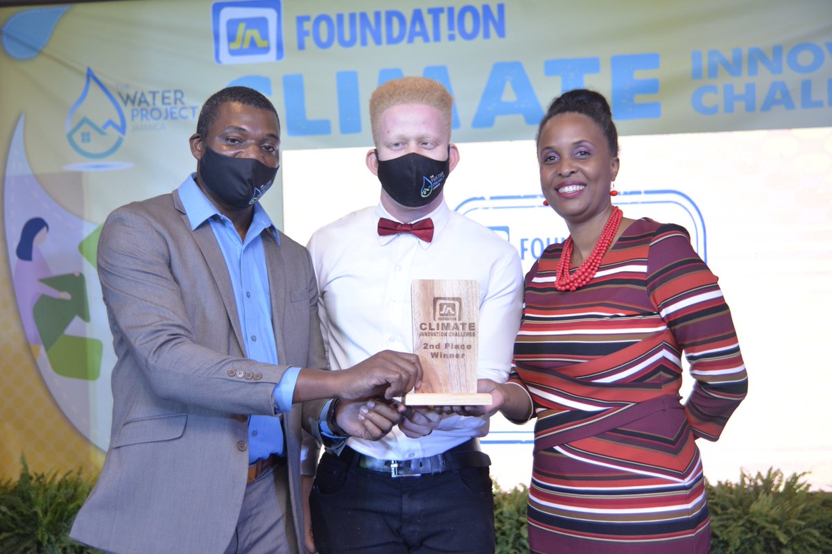 JNFoundation's tweet photo. Congratulations to Artel on placing 2nd in the #JNWaterProject Climate Innovation Pitch Competition! π
They walk away with a prize of $800,000 JMD towards their proposed business venture.
#JNFClimateChallenge #ClimateAction #JNFoundation https://t.co/OLRKebxwwD
