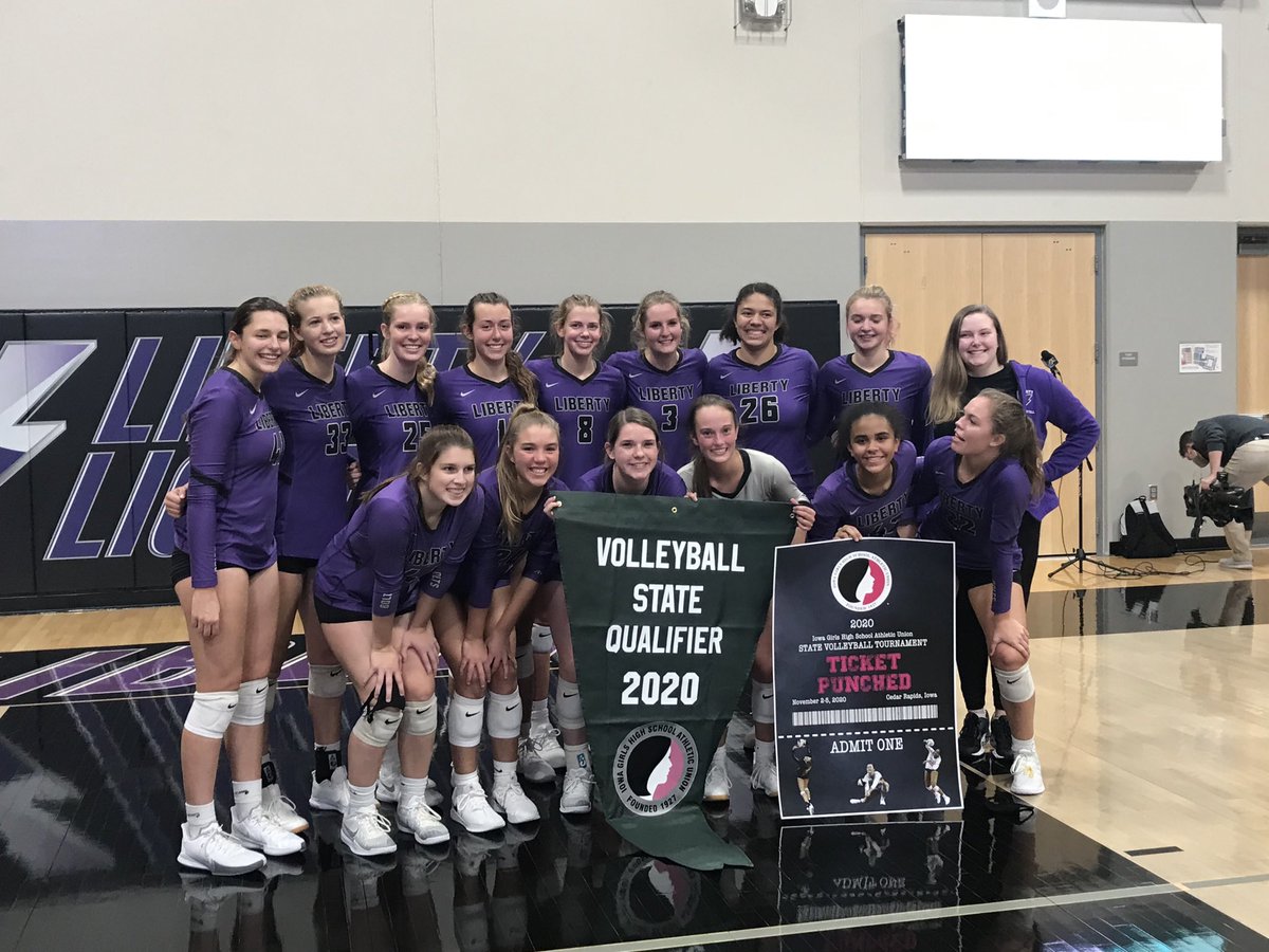 peggydolson's tweet photo. #punched our ticket #Liberty #libertyvolleyball https://t.co/pkxE6pn7hS