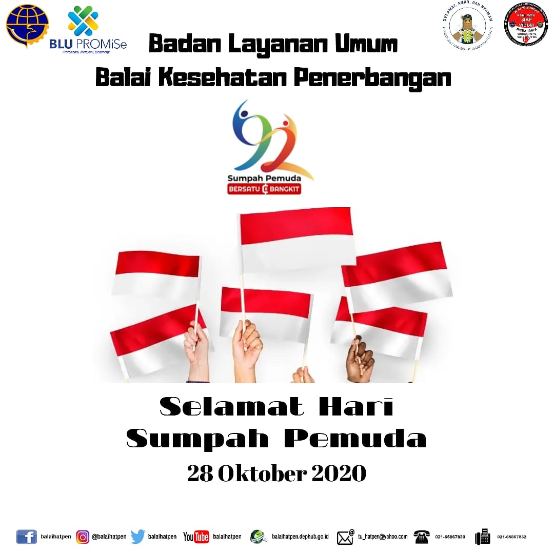 balaihatpen's tweet photo. #sahabathatpen Hari Sumpah Pemuda disimbolkan sebagai wujud semangat membangkitkan cinta Tanah Air dan simbol persatuan peran para pemuda Indonesia. Yang muda yang berkarya, Selamat Hari Sumpah Pemuda. Bangkitlah pemuda, jangan terlena akan keadaan. Majulah Pemuda Indonesia. https://t.co/gKvkC8XWWz