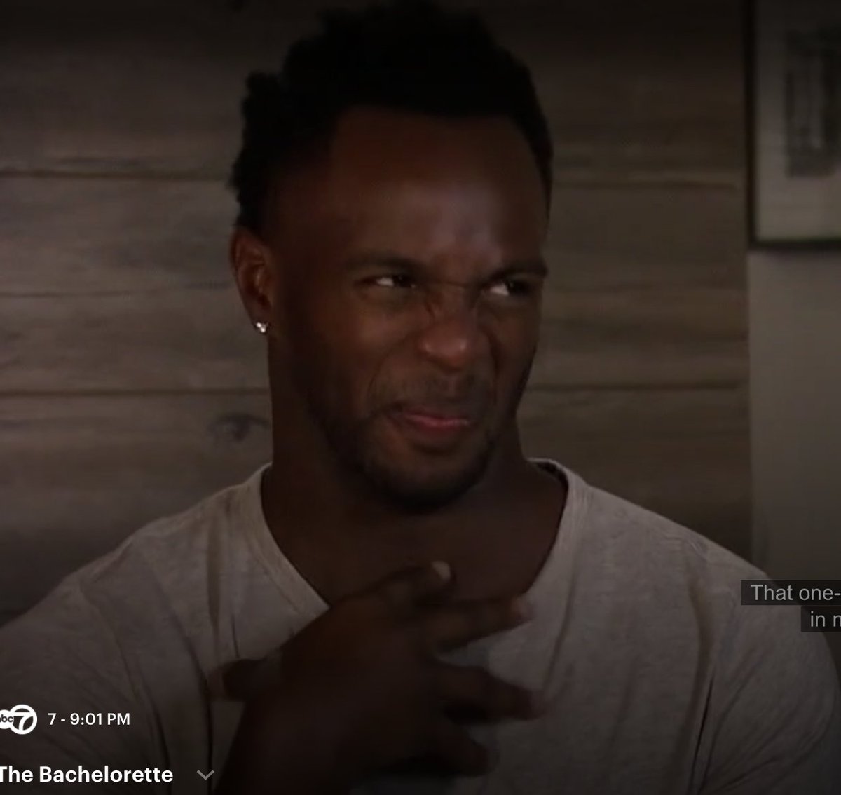 TheEverygirl_'s tweet photo. Eazy is all of us during this entire episode: 
#TheBachelorette https://t.co/QYDAUaQN8h