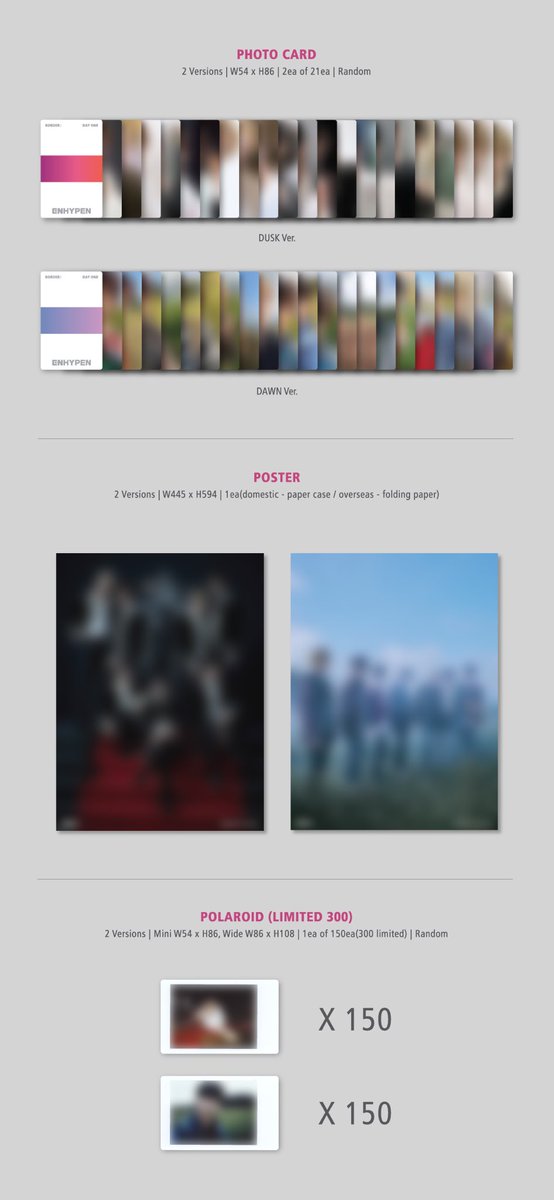 PH GO | #SeoulStopGO

ENHYPEN [BORDER : DAY ONE]

Weverse - 920 php
Supplier - 720 php

DOO: November 28
DOP: November 30
50% dp (balance Dec. 12) ✔

Normal ETA
Cardpooling ✔
W/ Freebies
Counted on charts
First Press w/ POB

HOW TO ORDER? cognitoforms.com/SeoulStop1/ENH…