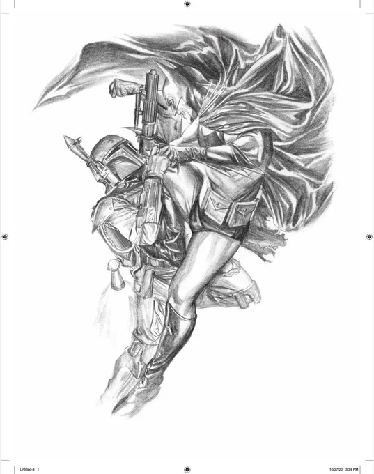 #Batman #BobaFett #Tuesday #art #artist #wednesdaymorning #WednesdayWisdom #WednesdayThoughts @comics_mercury 