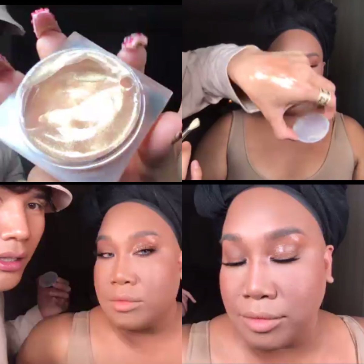 ImMalloryBrooke's tweet photo. omg tonight’s #majormasterclass with @patricktabeauty & @patrickstarrr was LIFE CHANGING!!! Check out the deets of Patrick’s new holiday LE launch on my IG stories https://t.co/vh5oWr3K5R https://t.co/m4wqVlDZDE