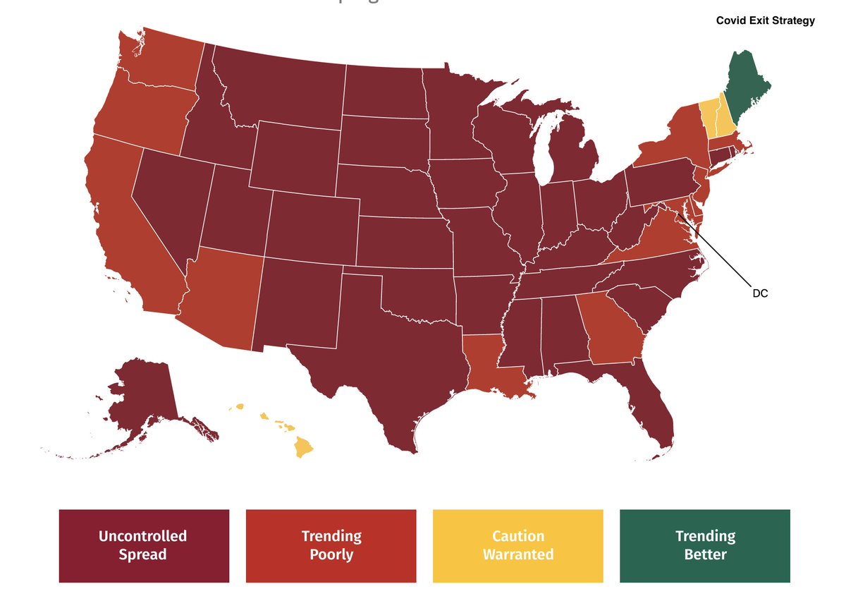4/ Before doing a deep dive into the current situation in SF, first a brief overview of the U.S. picture. Bottom line: we’re seeing big surges nearly everywhere. This is different from March-April, which was mostly Northeast; & June-July, which was mostly the South, plus SoCal.
