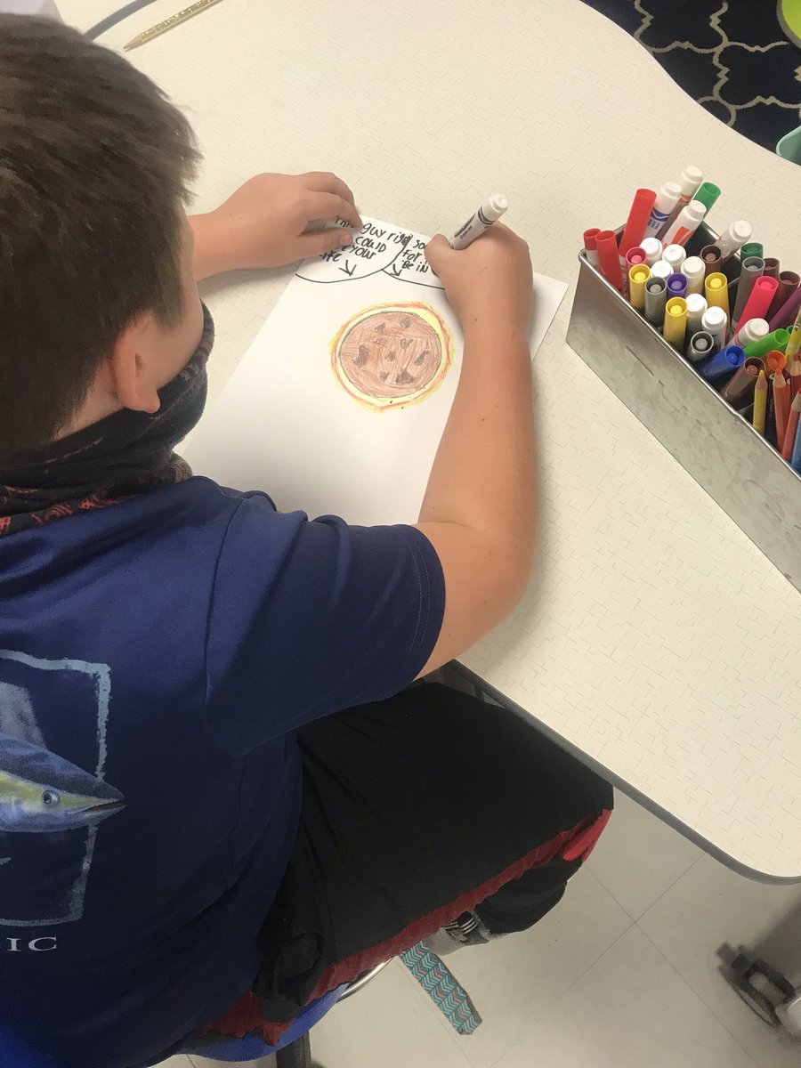 LP_teaches's tweet photo. We are making campaign posters for our 2020 #cookieelection. After the primary, we have 4 candidates left. This is campaign week, leading up to Tuesday’s election! #kidchoice matters and it’s going to be delicious! #RobinsonISD #vote @RISgreatness https://t.co/mI9DMPv7o8