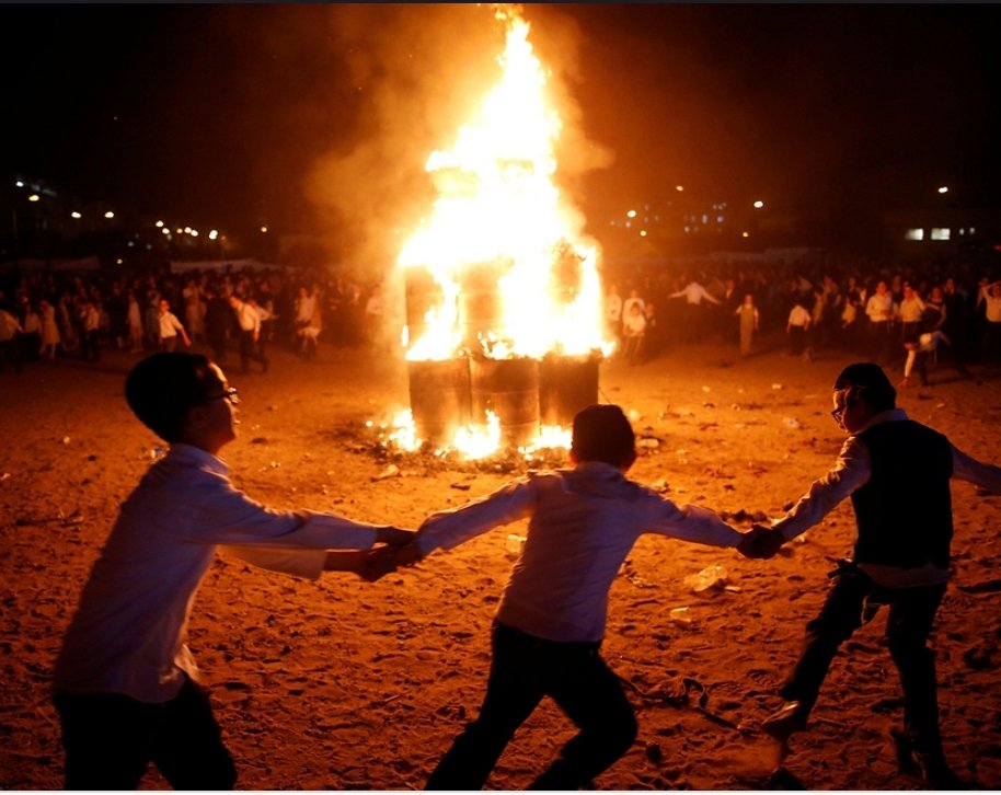 What holiday are these people celebrating?