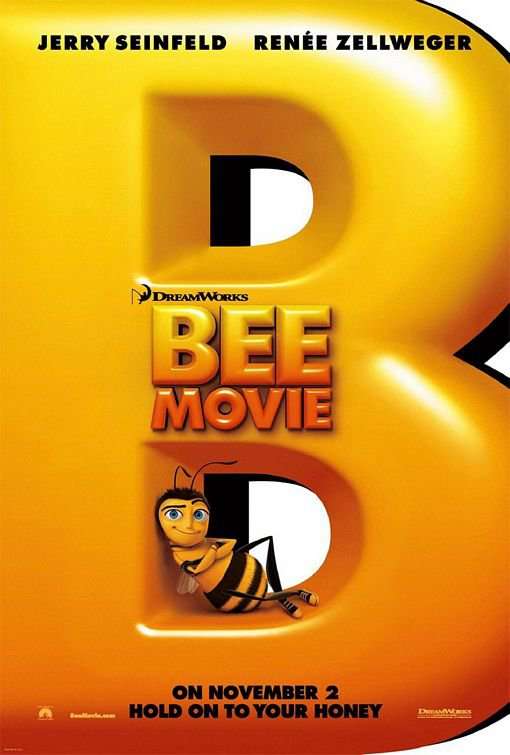 OnThisDayFilm's tweet photo. Bee Movie was released on this day 13 years ago (2007). #RenéeZellweger #JerrySeinfeld - #SteveHickner https://t.co/c5cV4VZPDf https://t.co/Pa0uAaucxa