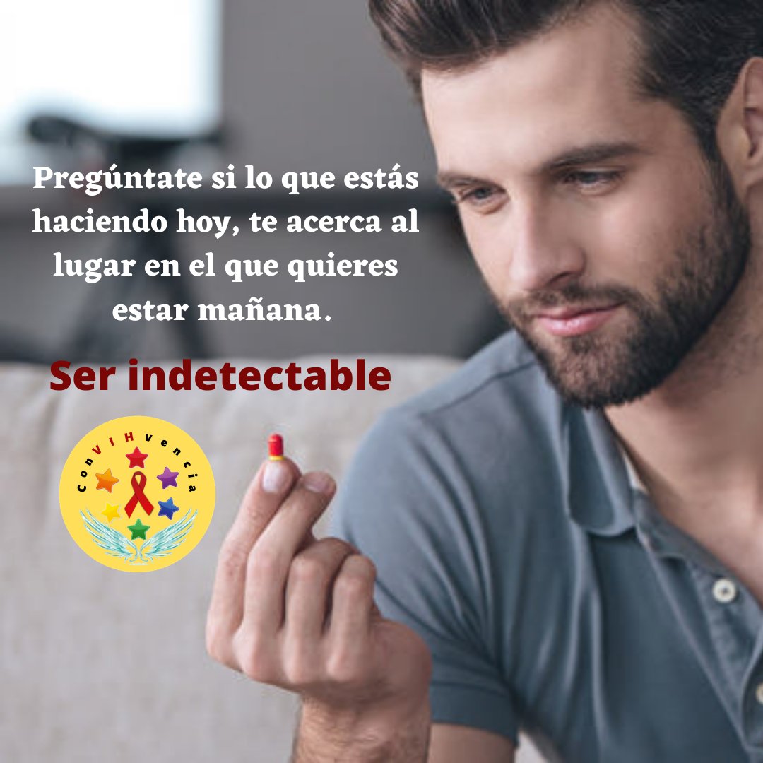 conVIHvencia's tweet photo. ¡Qué no se te olvide tomar tu pastilla a tu hora! 

Recuerda que gracias a nuestro tratamiento antirretroviral, nos mantenemos sanos y logramos ser indectectables. https://t.co/HlcTmmAEmO