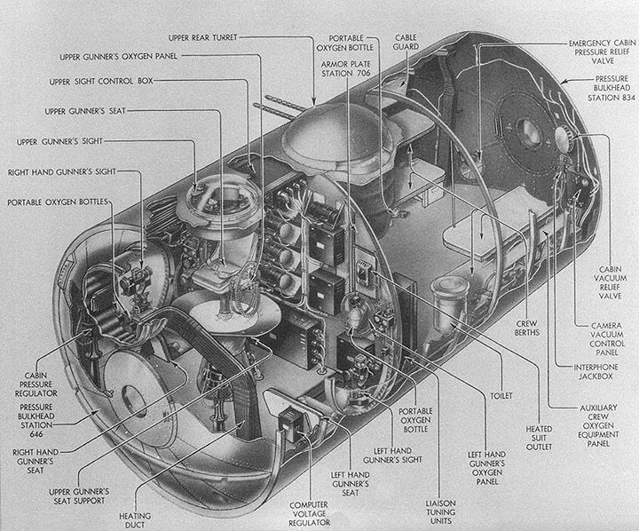 Crew bunk areas: A thread. B-29