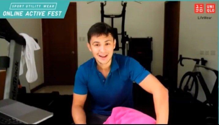 M_____F_____G's tweet photo. Good morning! @mateoguidicelli
Online Active Fest @UNIQLOPH https://t.co/boKb9gk7KM