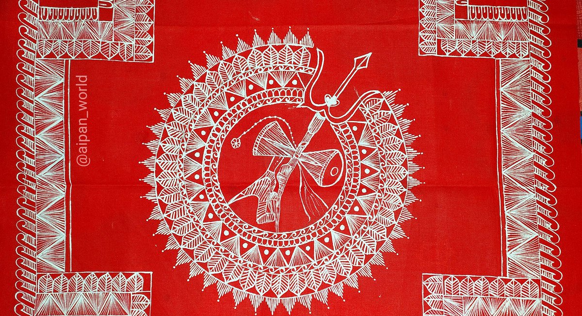 AipanWorld's tweet image. Wall art poster 
Aipanart painting..handmade.✍️
.size-18×18 inches
cloth art painting
art -@AipanWorld 
Mamta joshi
#aipan #aipanart #treditional #kumauni
 #uttarakhand #folkart #mandalar