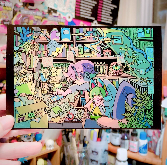 ポストカード届きました✌️ 