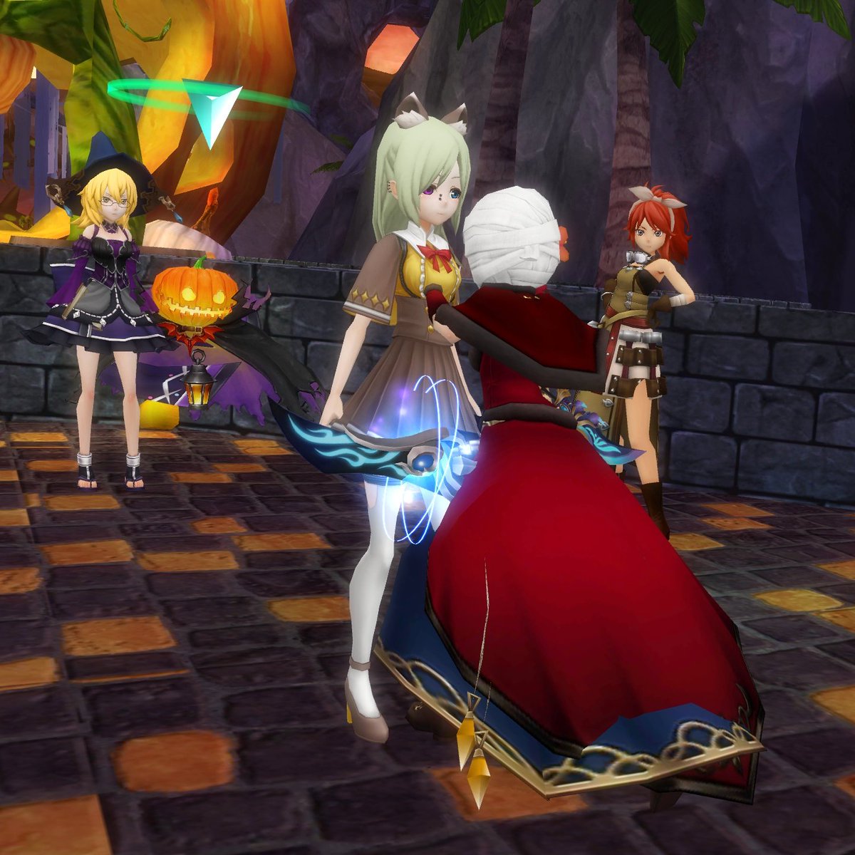 techkazmomomo's tweet photo. 昨日はナナさんとQちゃんとあそんだよ！⸜( ´ ꒳ ` )⸝♡︎

ハロウィンだー(｢・ω・)｢ｶﾞｵｰ
にこきつけておぱーいもんできました
(;//́Д/̀/)ﾊｧﾊｧ(;//́Д/̀/)ﾊｧﾊｧ(;//́Д/̀/)ﾊｧﾊｧ

たのしかったね！
#アルスト #ASKFreedom https://t.co/j1lLvFNkdz