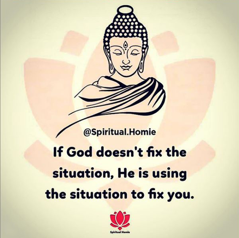 If God doesn't fix the situation, He is using the situation to fix you.
#LifeIsGood #Blessed #Purpose #Appreciation #Lessons #BeABetterPerson #TrustInGod #HaveFaith #BetterDaysAhead #Acceptance #InHisPerfectTime #BusinessAccelerationNetwork #BANetwork #BANFam #LetsCollaborate https://t.co/YkJwtk21Mi