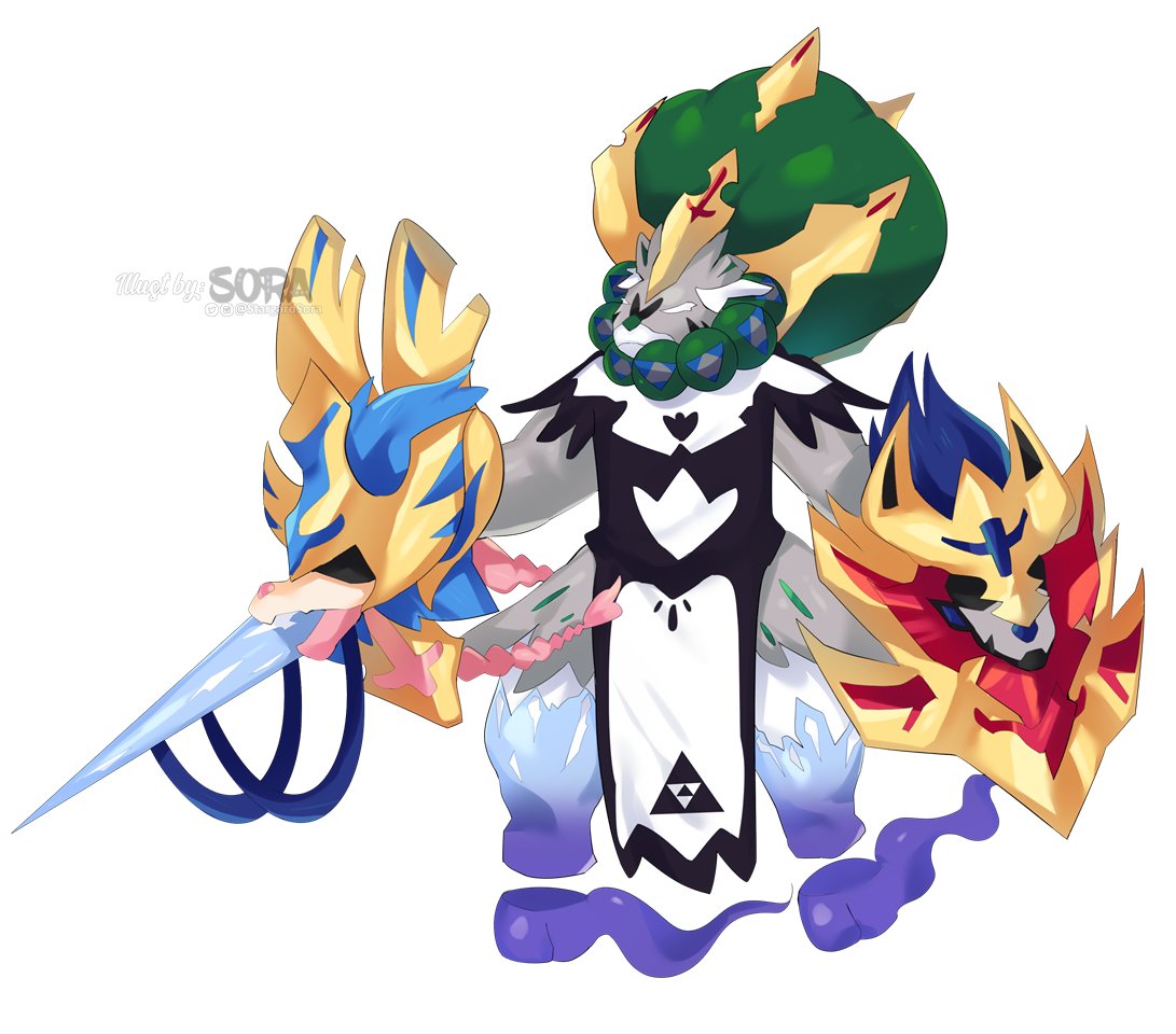 Pokemon Sword and Shield Legendaries are Zacian and Zamazenta