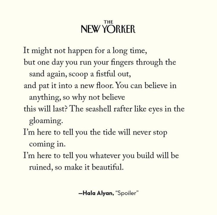manderpanderss's tweet photo. Some good words #motivation #newyorker #makeitbeautiful https://t.co/XT8ccTftHW