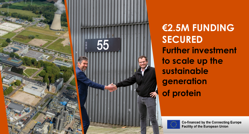 Complementing <a href="/reactfirstuk/">REACT-FIRST</a>, turning CO2 into novel protein for animal feed and now, with <a href="/EU_H2020/">Horizon 2020</a> EIC Accelerator €2.5M funding enabling us to scale up the production process at the Netherlands-based <a href="/BL_Chemelot/">Brightlands Chemelot Campus</a>! Read more: bit.ly/2J2O2Wv
@EU_EASME #ResearchImpactEU