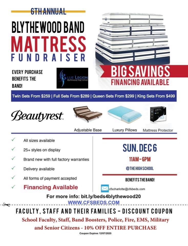 BlueLegion1's tweet photo. Please come out and support The Blue Legion! Sleep better knowing you made a difference. 

Sunday, Dec. 6 (11am-6pm) at Blythewood High School. We will accept whichever coupon below gets you the higher discount. https://t.co/GqRfMKMWLi