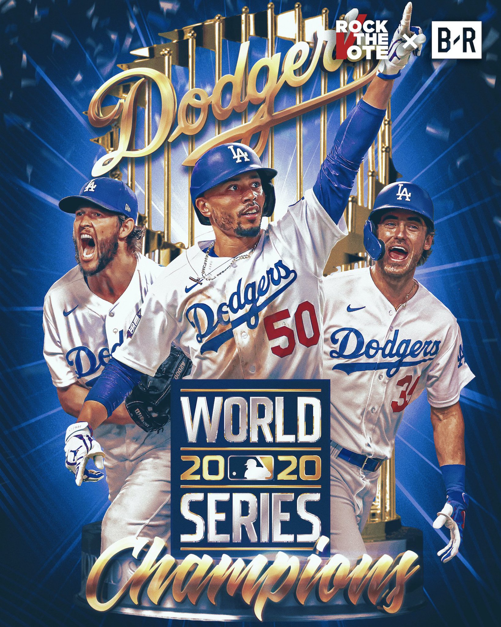 Bleacher Report on X: DODGERS ARE THE 2020 WORLD SERIES CHAMPS 🔥   / X