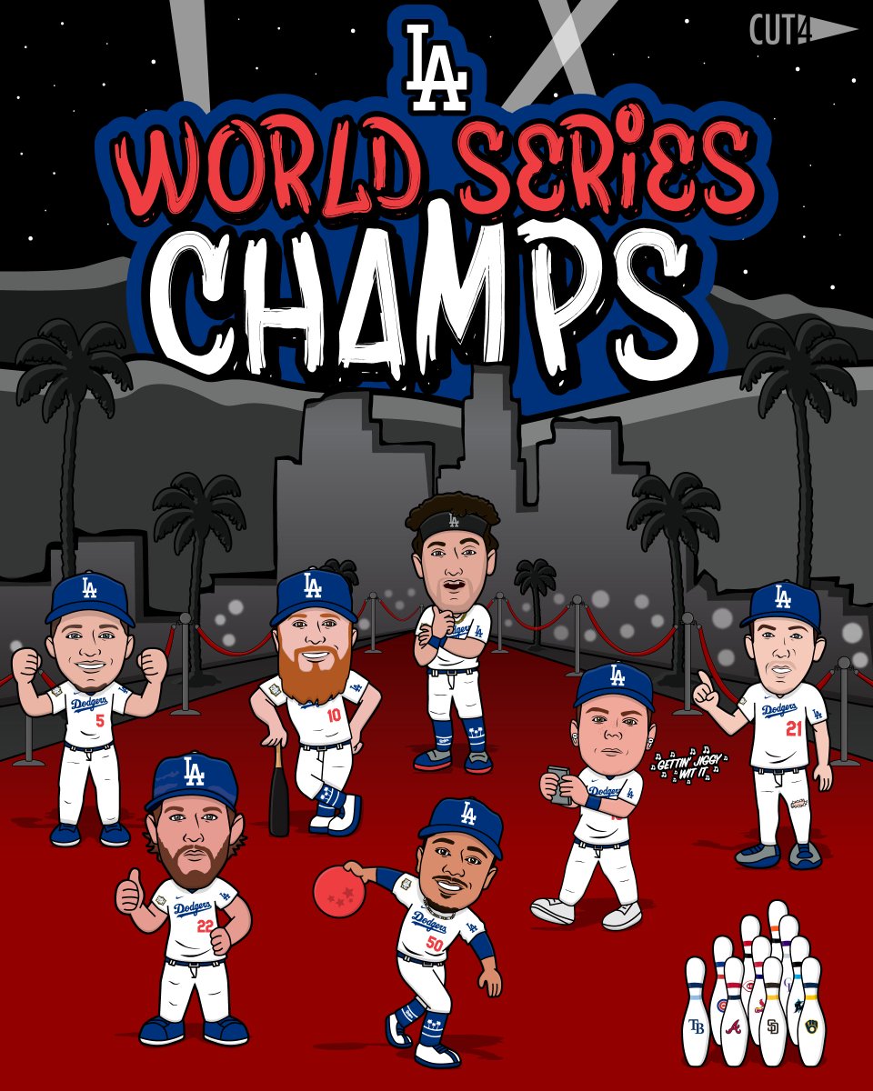 Cut4 Los Angeles Kings Of Baseball Worldseries