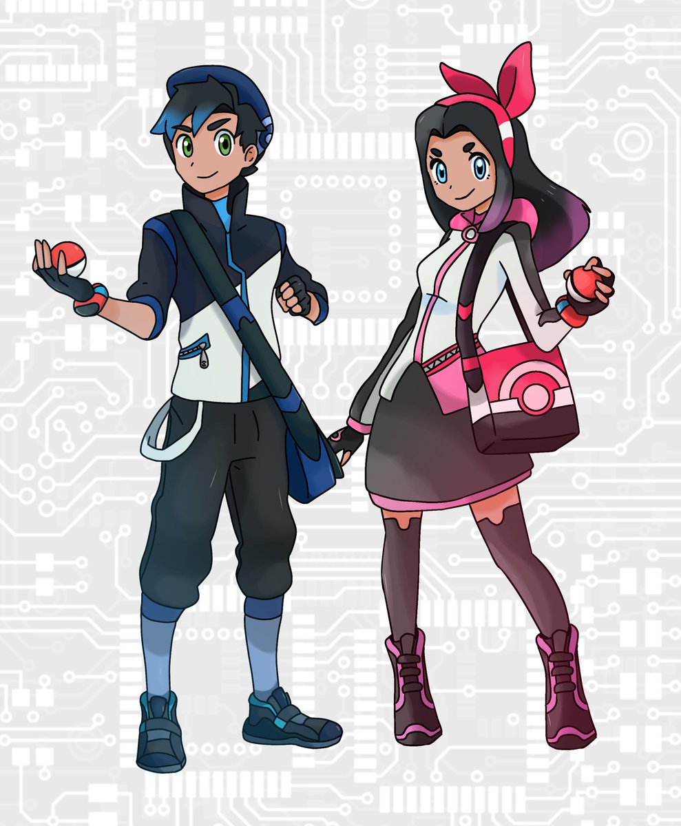 ArtsCubone's tweet photo. Mary y Matías están listos para la aventura! https://t.co/ohfxoEE8Zb