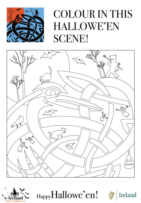 Get the little ones involved 🎃🧙‍♀️😱👻☠️ Here are some colouring pictures #IrelandHomeofHalloween #Samhain <a href="/GlobalIrish/">Global Irish ☘</a> <a href="/GoToIrelandOz/">Tourism Ireland Oz</a> <a href="/dfatirl/">Irish Foreign Ministry</a> <a href="/AdlIrishClub/">Adelaide Irish Club</a> <a href="/iasrb_melbourne/">Irish Australian Support & Resource Bureau</a> <a href="/irishsupportqld/">IASAQ</a> <a href="/claddaghperth/">claddagh perth</a> <a href="/Irish_Support/">Irish Support Agency</a>