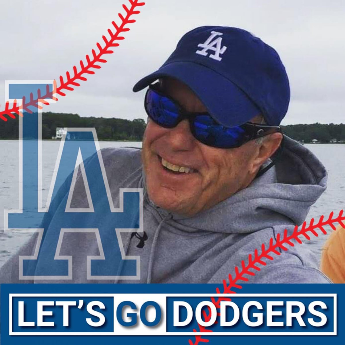 aldoughty's tweet image. If you knew Doug Rhoads @theACC there were few things he loved more than his @Dodgers. @BenTario used to joke that he wore @Dodgers pajamas every night. 

We’re all thinking of RDR tonight and wishing he was here to see this.