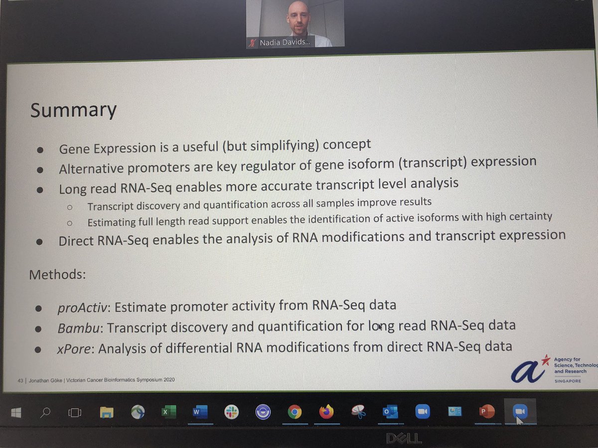 bach_warren's tweet image. #vcbs2020 showcases great work by @JonathanGoeke for improved transcriptome analysis using @nanopore long reads. Visit jglab.org