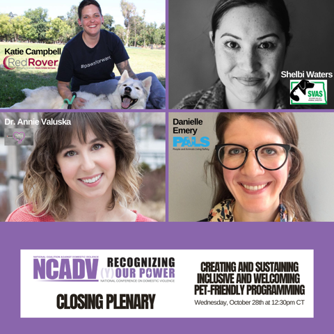 URI_NYC's tweet photo. Danielle Emery, URI PALS Program Director, is a panelist at @NCADV's 19th National Conference on Domestic Violence during the Closing Plenary - Creating & Sustaining Inclusive & Welcoming Pet-Friendly Programming, Wed, Oct 28, 12:30PM CT. #PowerUp https://t.co/f3g1DBAI3l https://t.co/e2j949yDZH