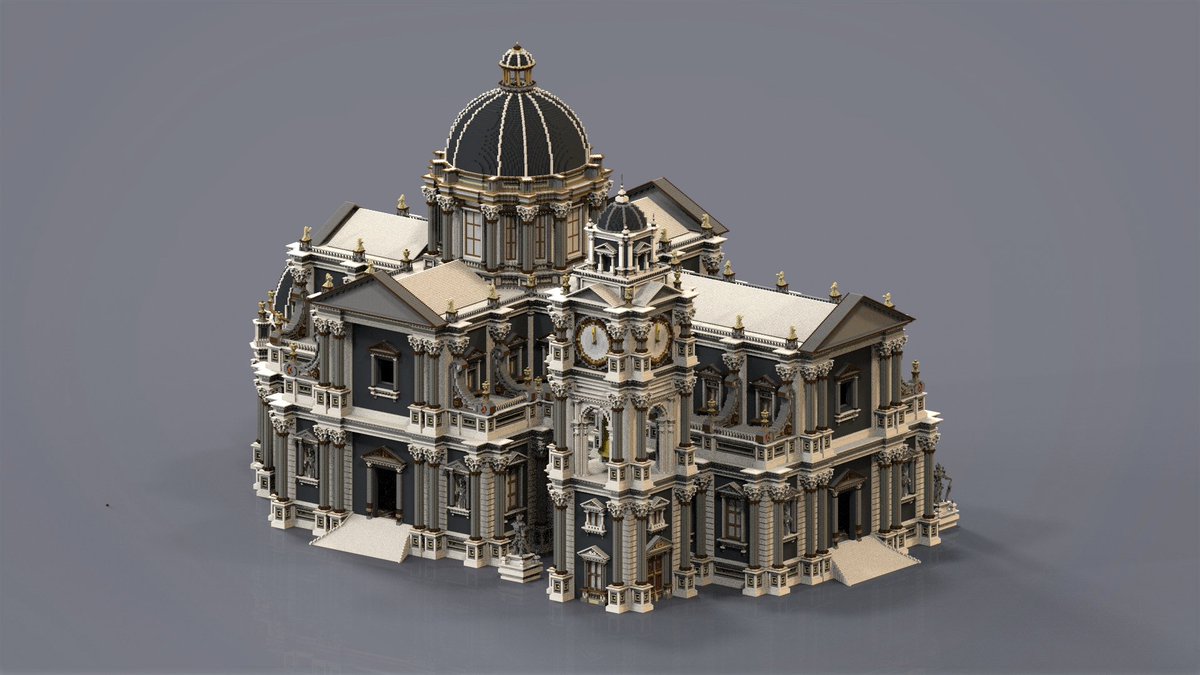 sc的黑白巴洛克新渲染，外观渲染系列