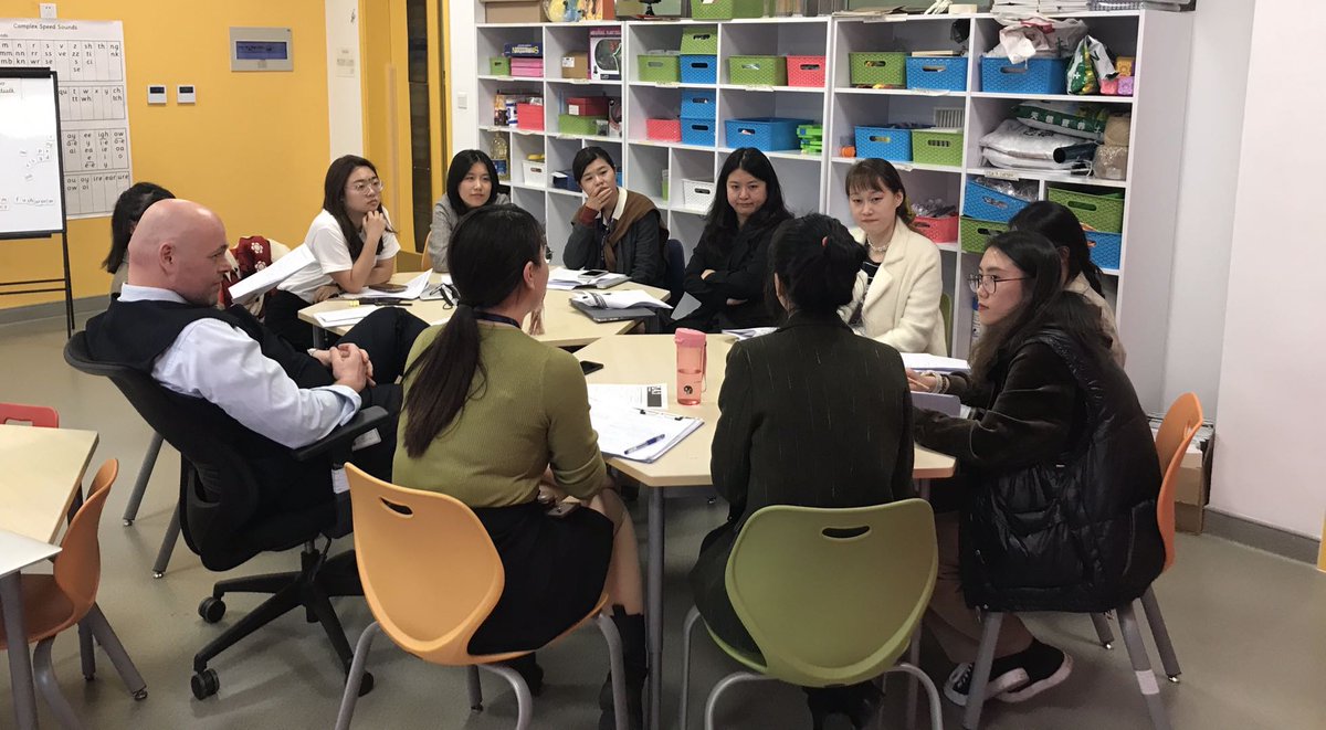 HdQingdao's tweet photo. At HD Qingdao we use evidence to inform our professional development. Our teachers &amp; T/As meet once a month to support each other develop their use of classroom Formative Assessment using materials created by Siobhan Leahy and @dylanwiliam #Bilingualeducation #formativeassessment https://t.co/NDggXjqjXa