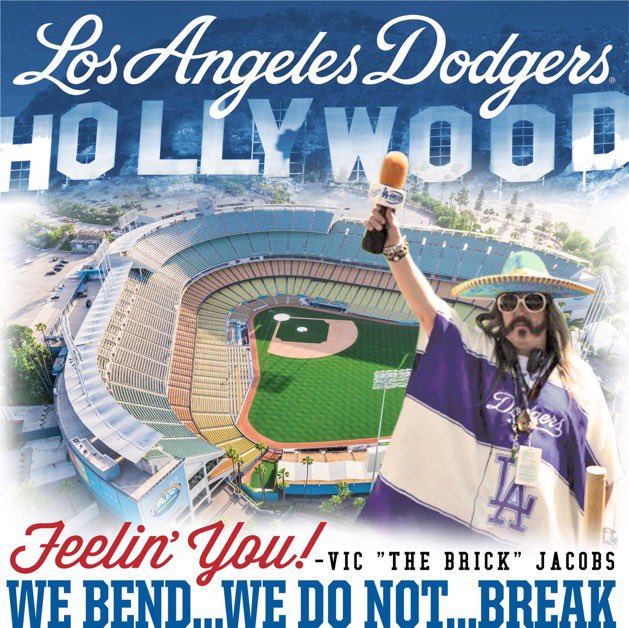 vicfeelingyou's tweet image. DODGERS FANS...
FEELIN’ YOU...
GIVE IT UP FOR THE AZUL...
SI...
SE...
PUEDE...
YES...
WE CAN...
YES...
WE DID!!!
WE BEND...
WE DO NOT...
BREAK!!!
BLISS OUT...
ON THE BLUE!!!
