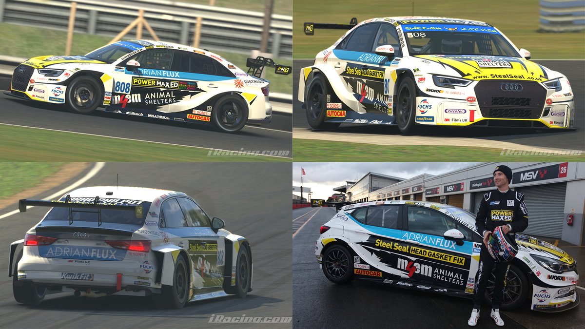 bubblychunks's tweet image. Congrats Brad, really excited to see how you do. Was honoured to also get to paint your digital version too in iRacing.