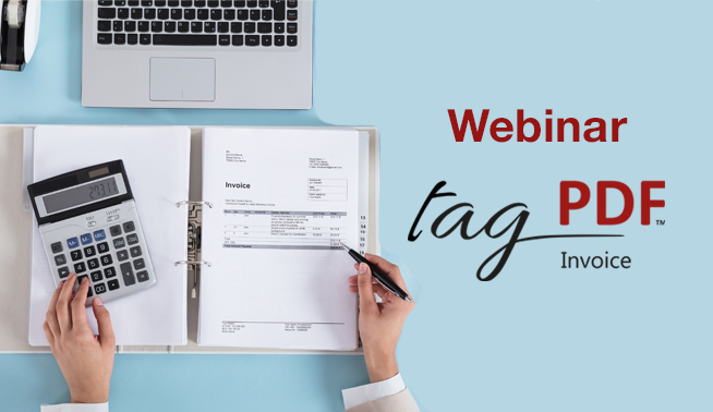 [FRANCE] 🗓💻 Webinar tagPDF Invoice ! Lundi 02 novembre prochain à 11h30, découvrez comment supprimer littéralement la saisie de vos factures fournisseurs ou de celles de vos clients avec tagPDF Invoice ! Incrivez-vous dès maintenant 👉 lnkd.in/d497wk7