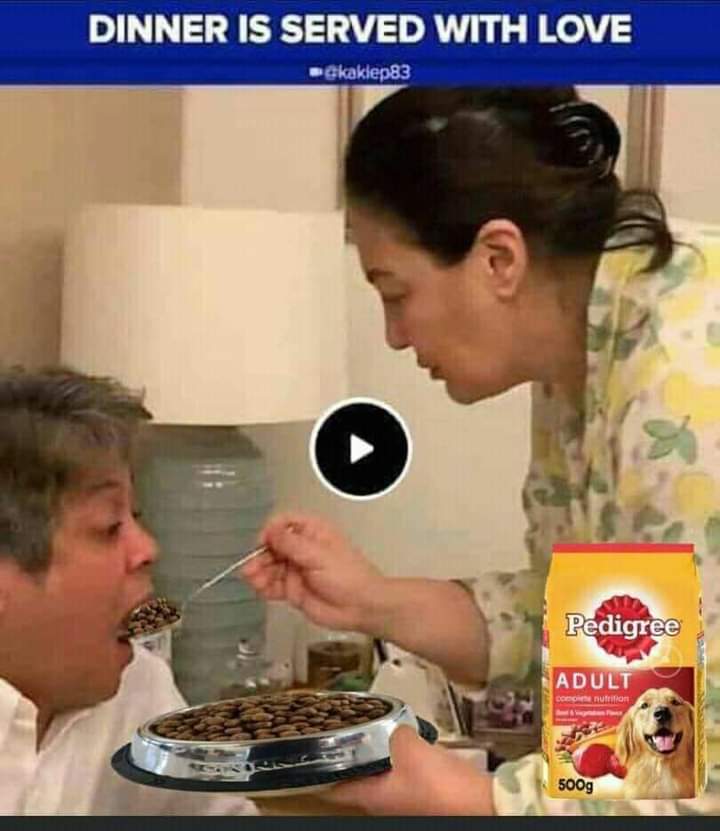 She is a very good wifey to her hubby...