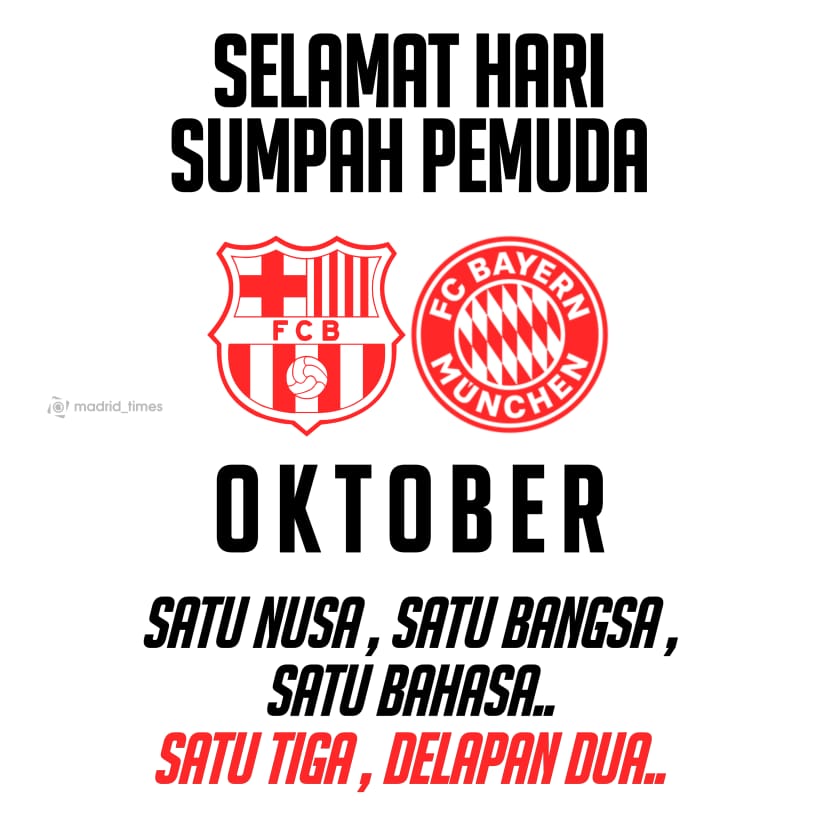 Selamat Hari Sumpah Pemuda