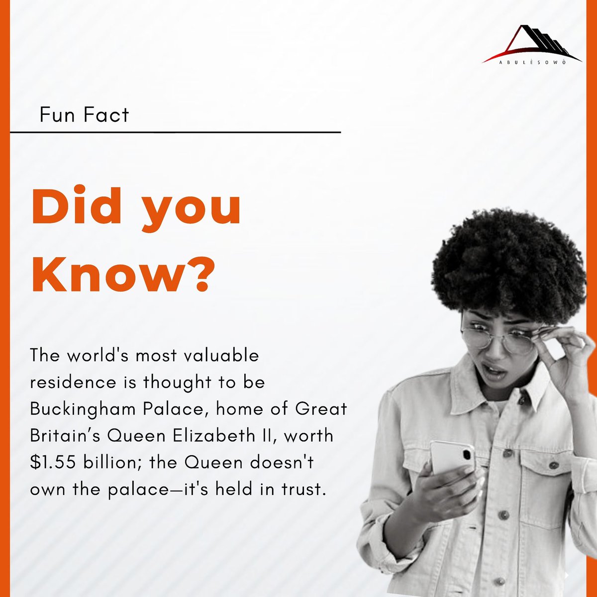 How much do you know about valuable residences in the world? Here is a fun fact about the most valuable in the whole world.

#EndSARS #Endpolicebrutality #Realestateinvestments #AbulesowoNG