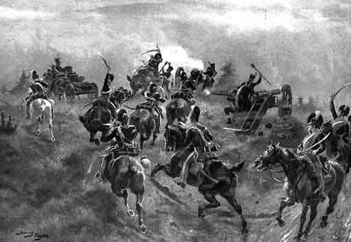 This week's  #WellingtonWednesday is the Battle of Arroyo dos Molinos. Fought  #OnThisDay 28 Oct 1811.Commanded by Gen. Rowland Hill, who'd asked Wellington's to engage the enemy Division of Gen. Girard, it was a decisive victory, destroying the French for few casualties. #OTD